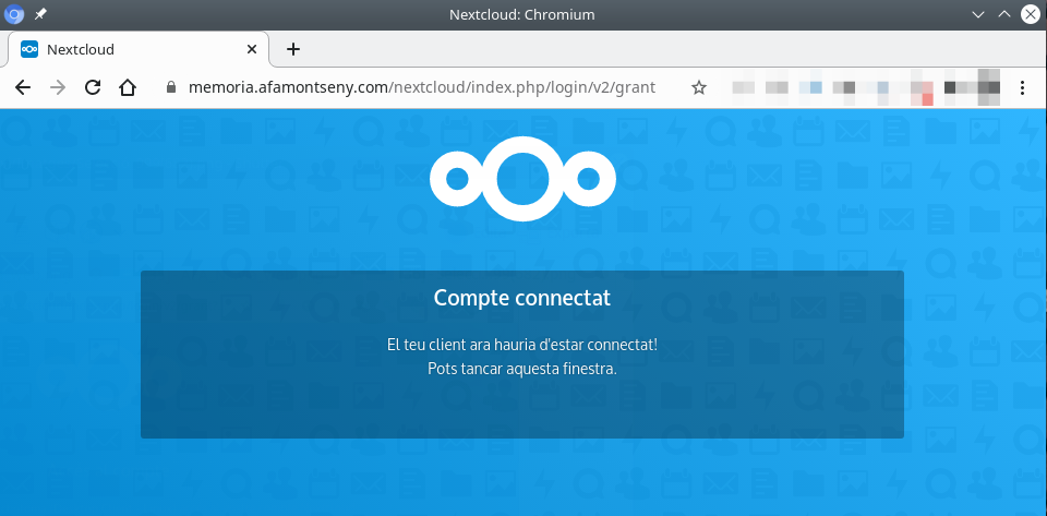 AFA Nextcloud 01g Acces Concedit