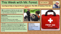 ThisweekwithMrForest 08.03.2021 FirstAid